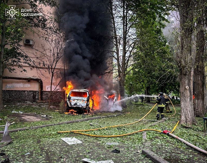 Ukraine ’ਤੇ Russian drone ਹਮਲੇ ’ਚ 8 dead