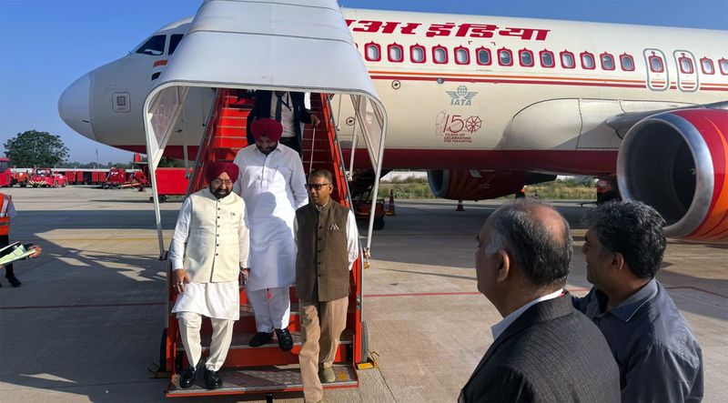 Halwara Airport ’ਤੇ ਏਅਰ ਇੰਡੀਆ ਦਾ ਪਹਿਲਾ ਜਹਾਜ਼ ਉੱਤਰਿਆ