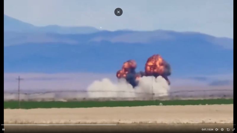 Idaho air show: ਹਵਾਈ ਪ੍ਰਦਰਸ਼ਨ ਦੌਰਾਨ ਆਪਸ ਵਿੱਚ ਟਕਰਾਏ 2 ਜਹਾਜ਼, ਭਿਆਨਕ ਵੀਡੀਓ ਵਾਇਰਲ