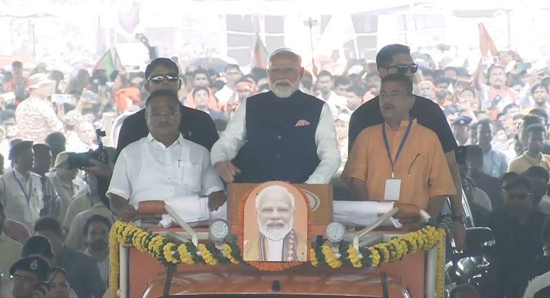 West Bengal CM oath ceremony: ਪ੍ਰਧਾਨ ਮੰਤਰੀ ਸਹੁੰ ਚੁੱਕ ਸਮਾਗਮ ਲਈ ਬ੍ਰਿਗੇਡ ਪਰੇਡ ਗਰਾਊਂਡ ਪਹੁੰਚੇ