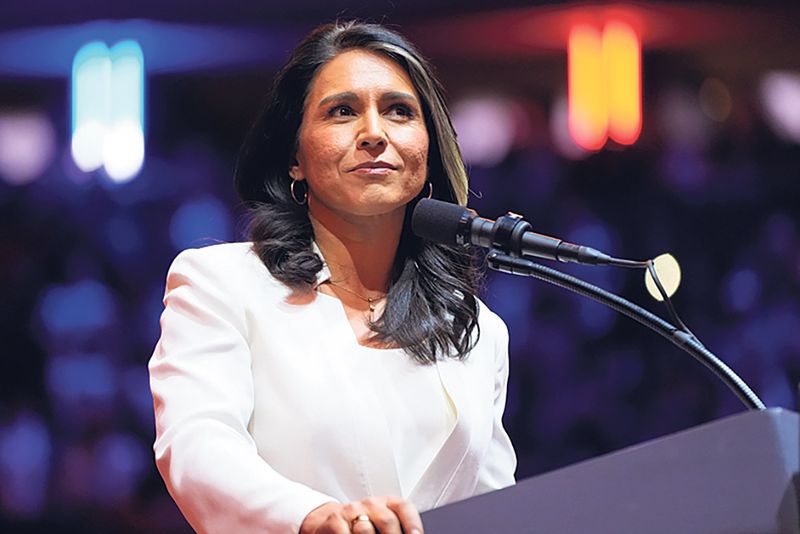 US: Tulsi Gabbard ਵੱਲੋਂ ਕੌਮੀ ਖੁਫੀਆ ਨਿਰਦੇਸ਼ਕ ਦੇ ਅਹੁਦੇ ਤੋਂ ਅਸਤੀਫਾ
