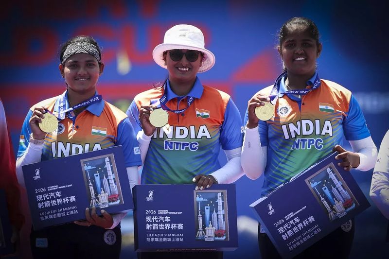ਭਾਰਤੀ ਮਹਿਲਾ ਤੀਰਅੰਦਾਜ਼ਾਂ ਨੇ ਸੰਸਾਰ ਕੱਪ ’ਚ Gold Medal ਜਿੱਤਿਆ