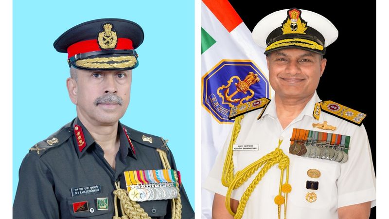 ਲੈਫਟੀਨੈਂਟ ਜਨਰਲ ਸੁਬਰਾਮਨੀ CDS ਅਤੇ ਸਵਾਮੀਨਾਥਨ Navy Chief ਨਿਯੁਕਤ