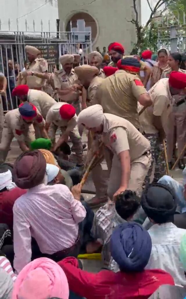 Patiala PSPCL Protest: ਪਾਵਰਕੌਮ ਦਫ਼ਤਰ ਅੱਗੇ ਅਪ੍ਰੈਂਟਿਸਾਂ ’ਤੇ ਲਾਠੀਚਾਰਜ