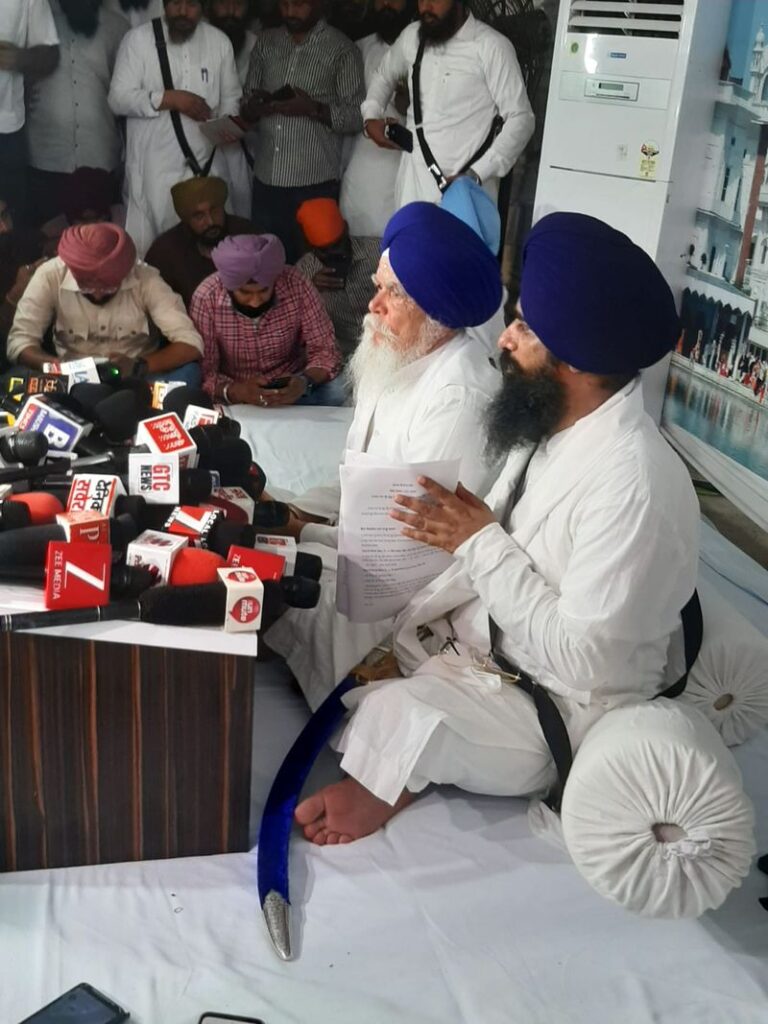 Akal Takht Beadbi Act Amendment: ਬੇਅਦਬੀ ਰੋਕੂ ਕਾਨੂੰਨ ’ਚ ਸੋਧ ਲਈ ਮਹੀਨੇ ਦੀ ਮੋਹਲਤ