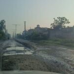 ਕੌਮੀ ਹਾਈਵੇਅ ਦੀ ਟੁੱਟੀ ਸੜਕ ਬਣੀ ਲੋਕਾਂ ਲਈ ਮੁਸੀਬਤ
