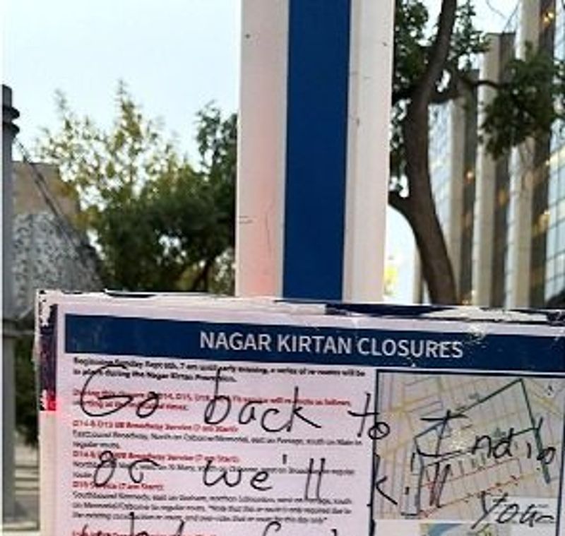Canada Sikh Threat: ਵਿਨੀਪੈਗ ਵਿੱਚ ਨਗਰ ਕੀਰਤਨ ਤੋਂ ਪਹਿਲਾਂ ਸਿੱਖਾਂ ਨੂੰ ਧਮਕੀ