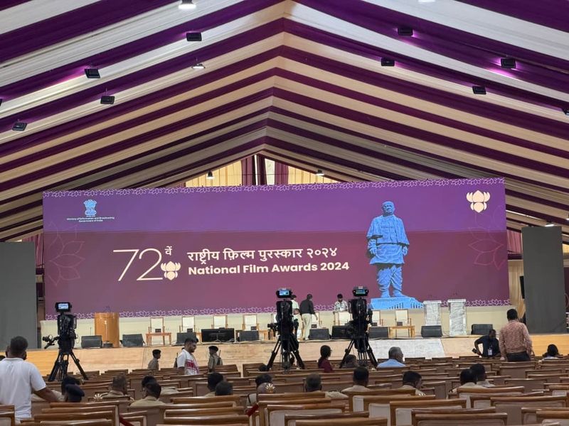 72nd National Film Awards ਲਈ ਮੰਚ ਤਿਆਰ: ਸੱਤ ਦਹਾਕਿਆਂ ਦੇ ਇਤਿਹਾਸ ਵਿੱਚ ਪਹਿਲੀ ਵਾਰ ਗੁਜਰਾਤ ’ਚ ਹੋਵੇਗਾ ਸਮਾਗਮ
