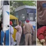 ਮਾਨਸਾ ਦੇ ਬਰੇਟਾ ’ਚ PRTC ਬੱਸ ਅਤੇ ਸਕੂਲ ਵੈਨ ਦੀ ਭਿਆਨਕ ਟੱਕਰ, ਕਈ ਬੱਚੇ ਜ਼ਖ਼ਮੀ
