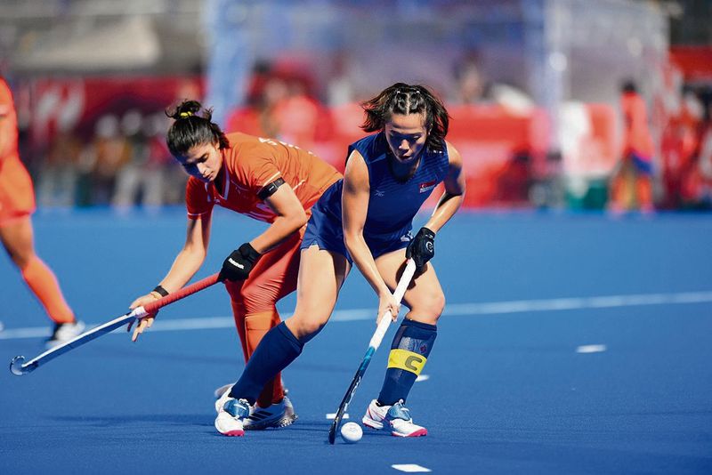 ਸਿੰਗਾਪੁਰ ਨੂੰ ਹਰਾ ਕੇ ਭਾਰਤੀ ਮਹਿਲਾ Hockey ਟੀਮ Semi Final ਵਿੱਚ ਪਹੁੰਚੀ