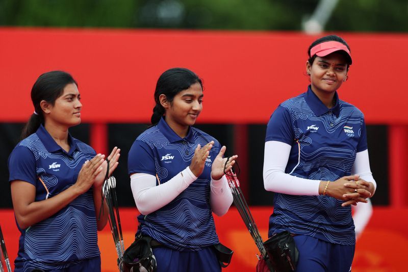 Asian Games 2026, : ਭਾਰਤੀ ਮਹਿਲਾ ਤੀਰਅੰਦਾਜ਼ੀ ਟੀਮ ਨੇ ਵਿਸ਼ਵ ਰਿਕਾਰਡ ਦੀ ਬਰਾਬਰੀ ਕਰਦਿਆਂ ਚੀਨ ਨੂੰ ਪਛਾੜ ਕੇ ਜਿੱਤਿਆ ਸੋਨੇ ਦਾ ਤਗ਼ਮਾ