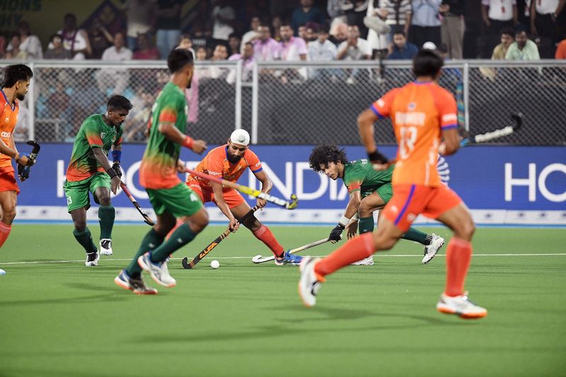 Asian Hockey Championship: ਮਨਦੀਪ ਦੀ ਹੈਟ੍ਰਿਕ ਸਦਕਾ ਭਾਰਤ ਨੇ ਬੰਗਲਾਦੇਸ਼ ਨੂੰ 13-0 ਨਾਲ ਹਰਾਇਆ