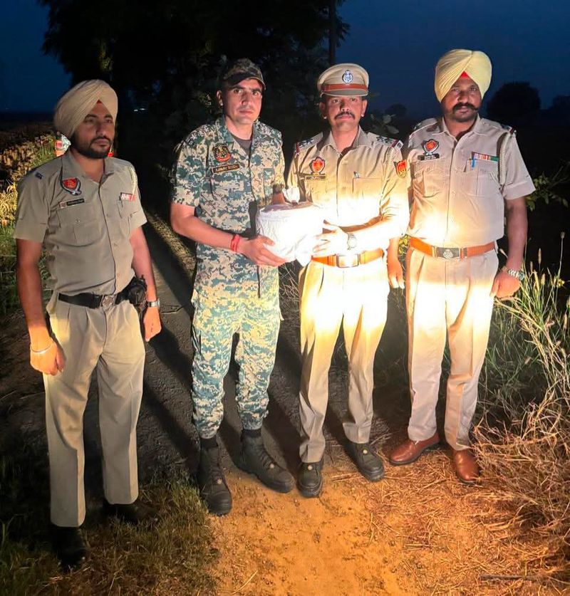 ਸਰਹੱਦੀ ਖੇਤਰ ’ਚੋਂ 1 ਕਿਲੋ ਹੈਰੋਇਨ ਸਮੇਤ ਪੈਕਿੰਗ ਸਮੱਗਰੀ ਬਰਾਮਦ