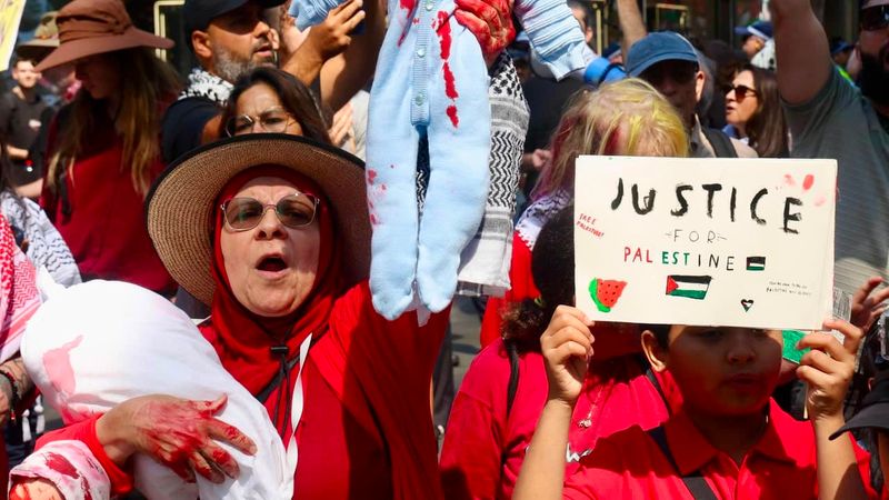 Australia-Gaza Protests: ਗਾਜ਼ਾ ਦੇ ਮੁੱਦੇ ’ਤੇ ਸਿਡਨੀ ਵਿੱਚ ਹਜ਼ਾਰਾਂ ਲੋਕ ਸੜਕਾਂ ’ਤੇ