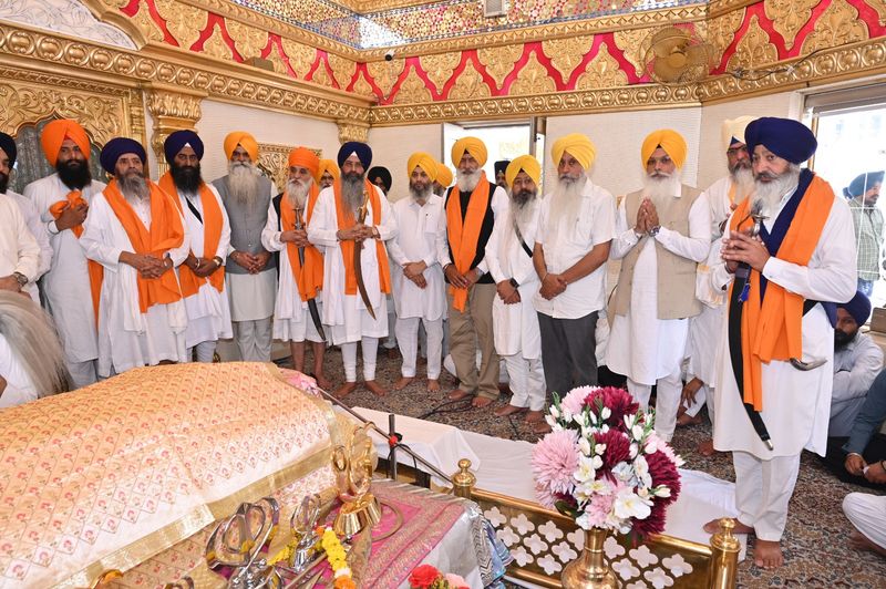 Bhai Beant Singh ਦੀ ਬਰਸੀ ਦਿਹਾੜੇ ਸ੍ਰੀ ਅਖੰਡ ਪਾਠ ਸਾਹਿਬ ਦੇ ਭੋਗ ਪਾਏ