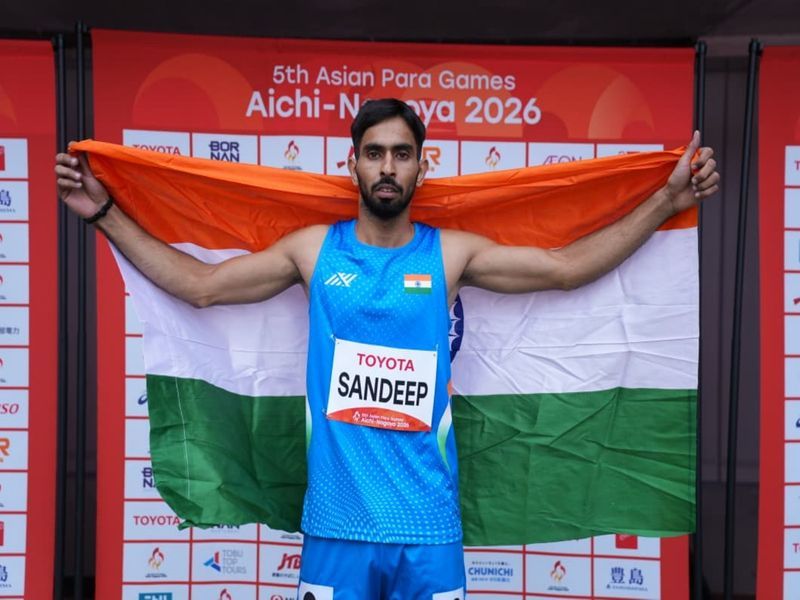 Asian Para Games: ਭਾਰਤੀ ਖਿਡਾਰੀ ਸੰਦੀਪ ਨੇ 400 ਮੀਟਰ ਦੌੜ ‘ਚ ਜਿੱਤਿਆ ਸੋਨ ਤਗ਼ਮਾ, ਅਜੇ ਕੁਮਾਰ ਨੂੰ ਕਾਂਸੀ